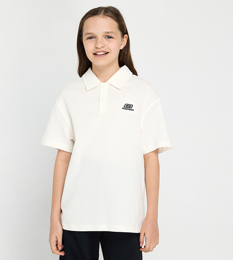 Logo Printed Polo T-Shirt