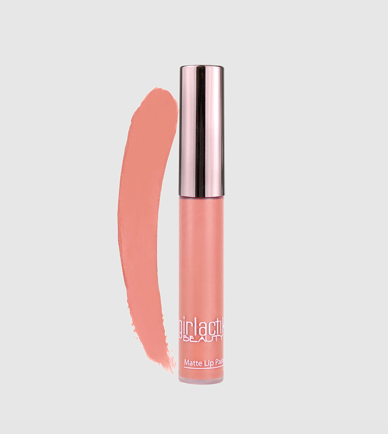 Blushing Matte Lip Paint Liquid Lipstick- Pink, 7.5ml