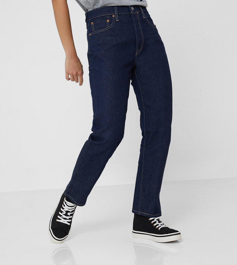 Buy Levi's Made Crafted® 501® Original Selvedge Cropped Jeans In - Main Image