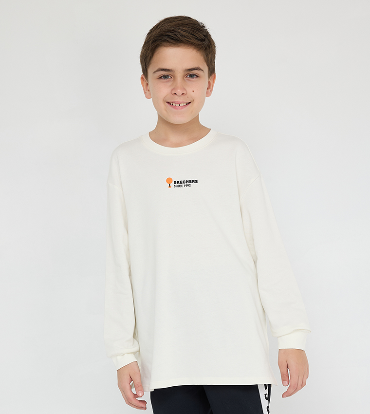 Logo Printed Crew Neck Sweatshirt