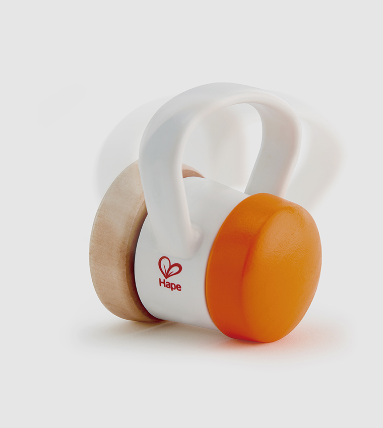 Buy R&B Kids Hape Roller Rattle Wooden Toy In Multiple Colors