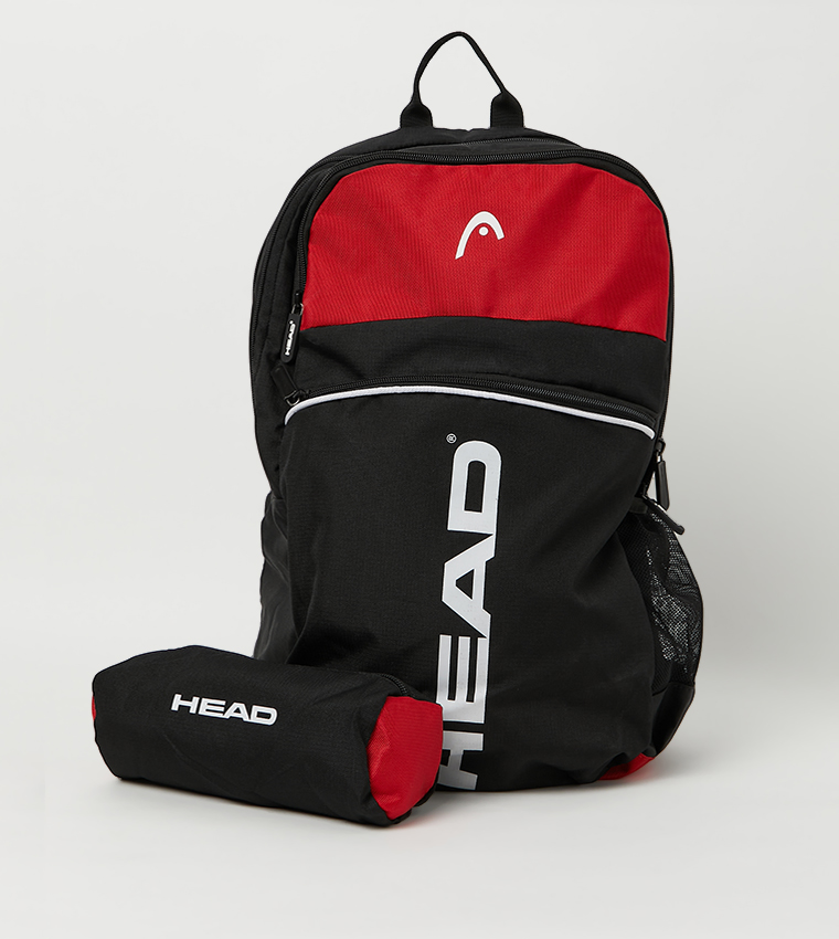 Zippered Large Backpack with Pencil Case
