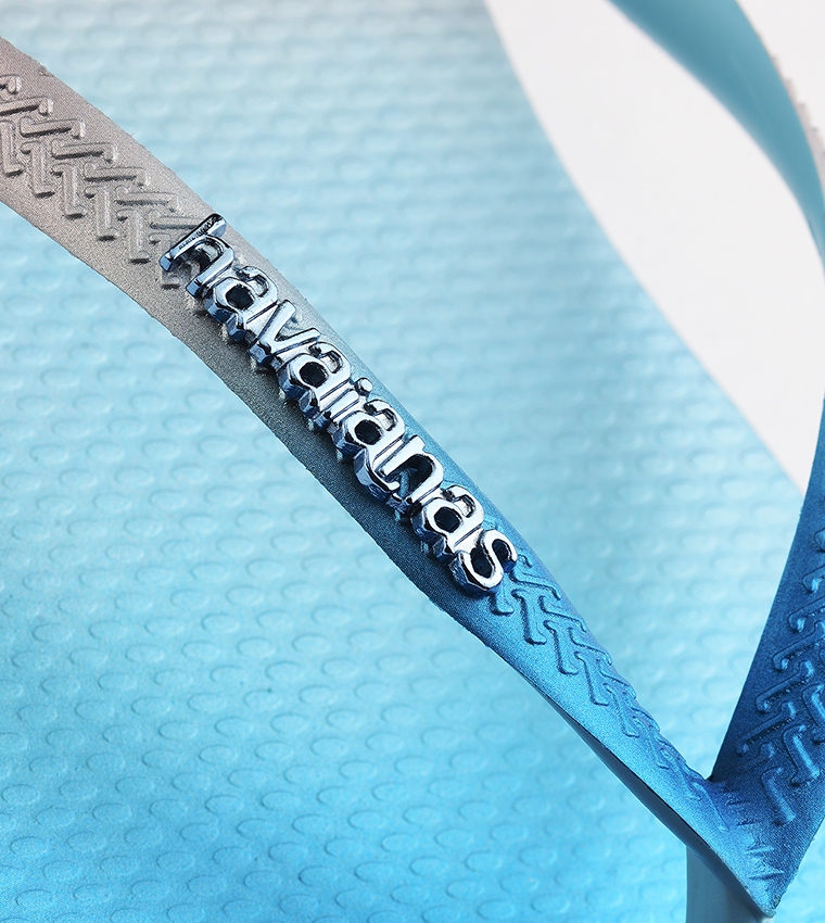 Slim Gradient Sunset Flip Flops