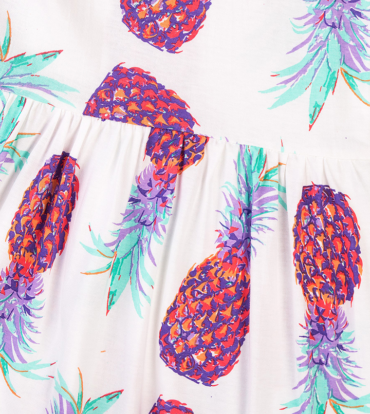 فستان بيسك بلا أكمام للبنات