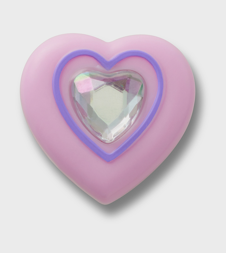 Pink Heart With Gem
