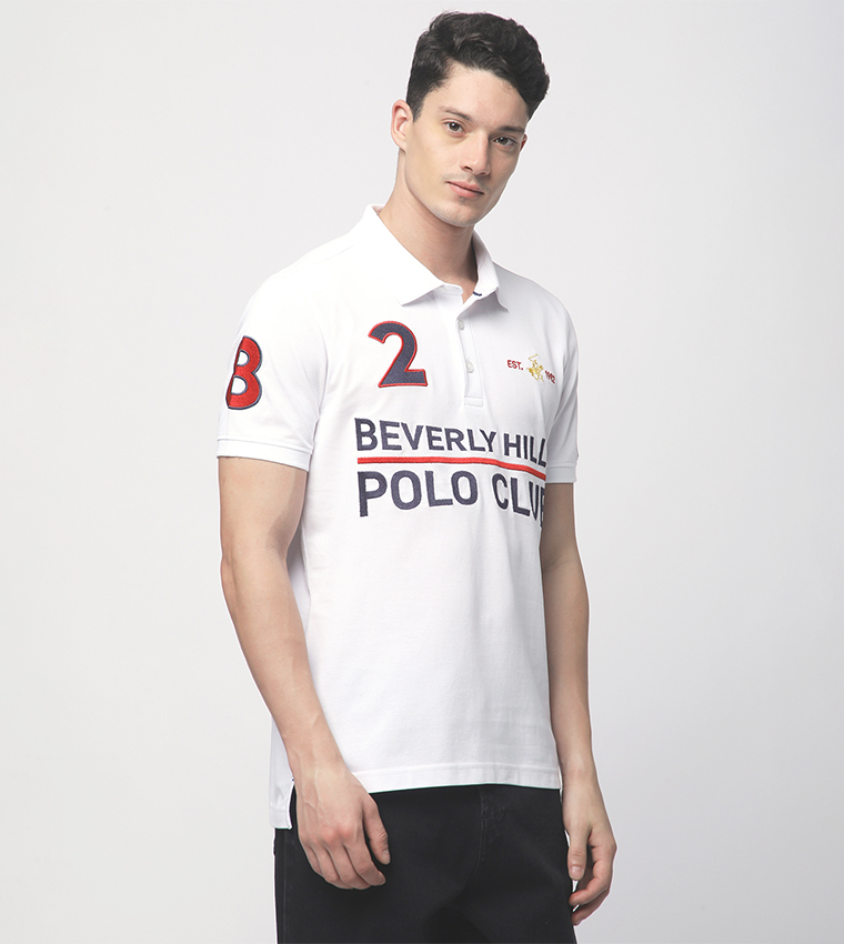 Limited Edition Logo Printed Polo T-Shirt