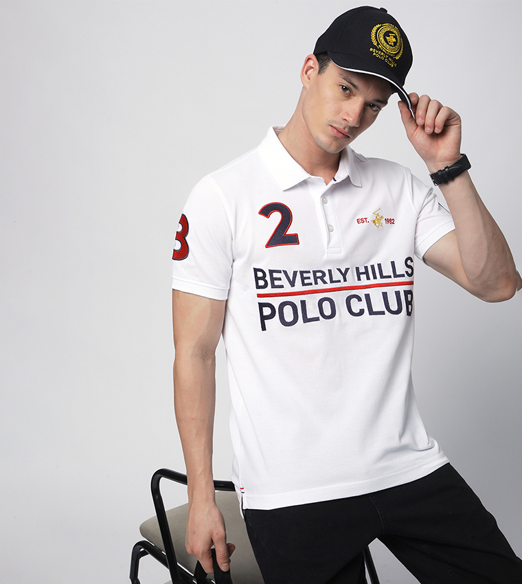Limited Edition Logo Printed Polo T-Shirt