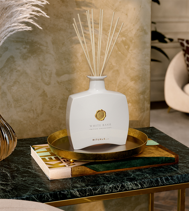 أعواد معطرة بالريحان الأبيض 