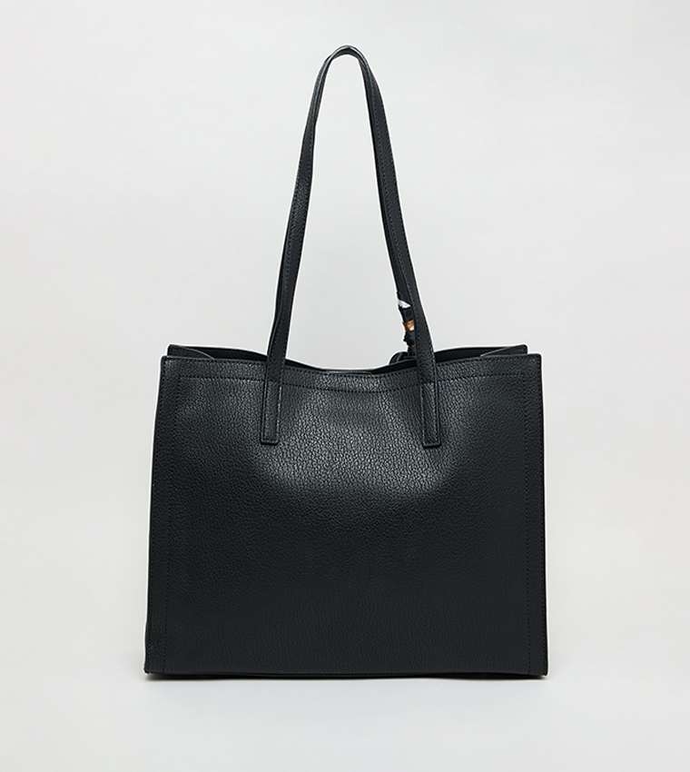 Textured Shoulder Bag