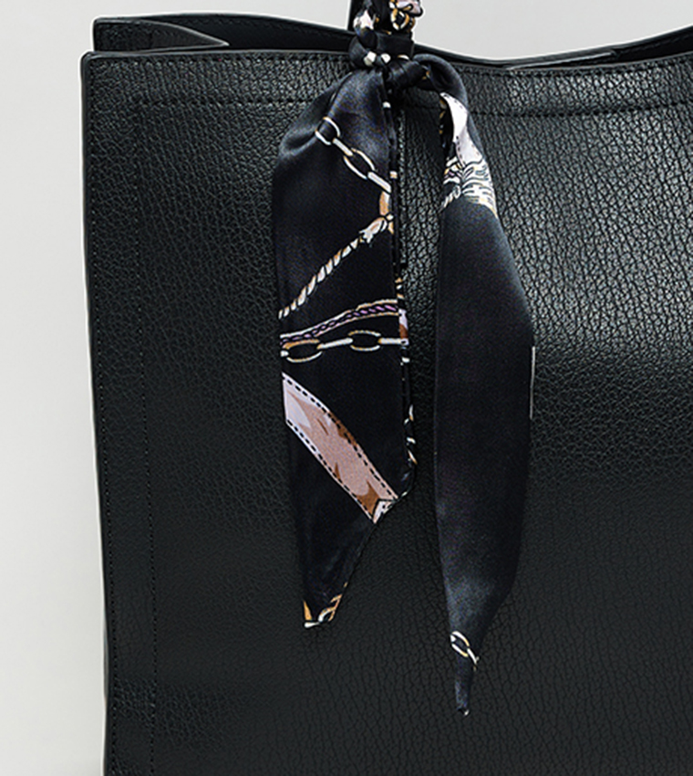 Textured Shoulder Bag