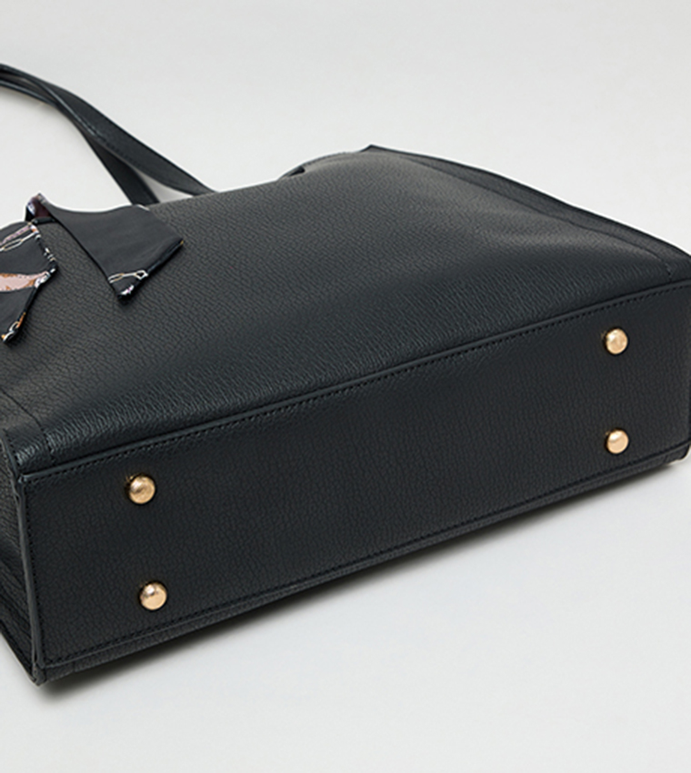 Textured Shoulder Bag