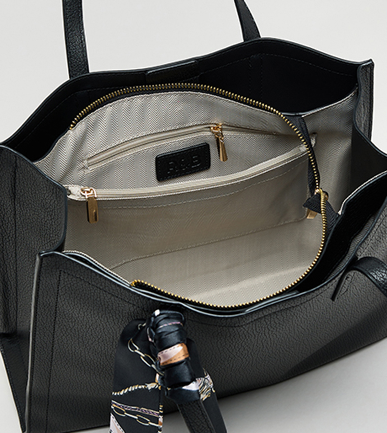 Textured Shoulder Bag