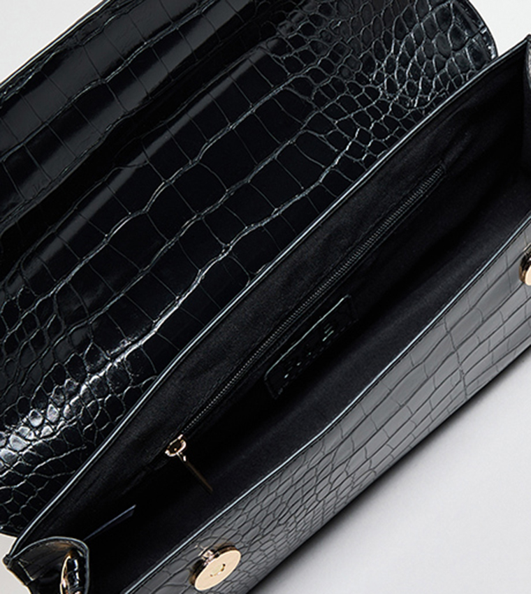 Textured Top Handle Bag