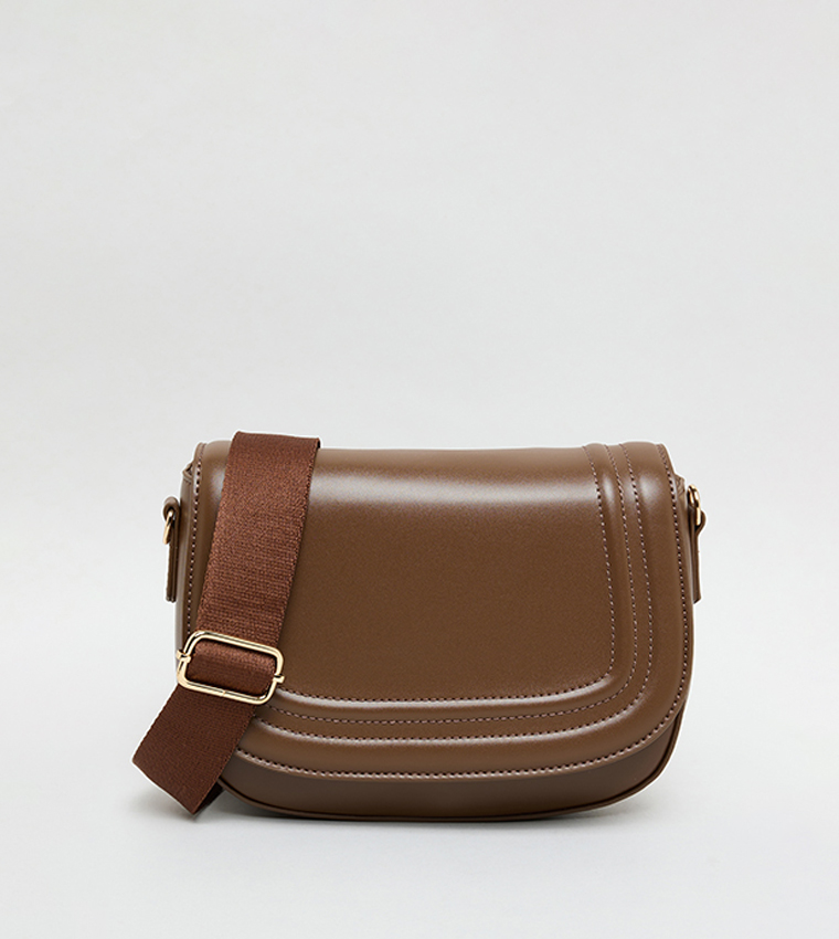 Solid Crossbody Bag