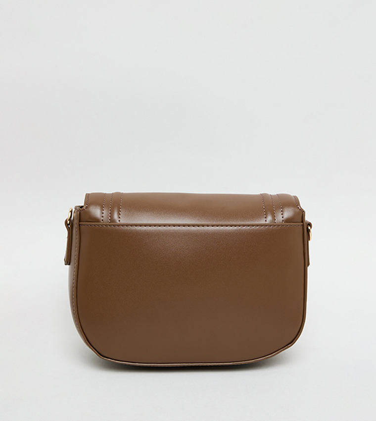 Solid Crossbody Bag