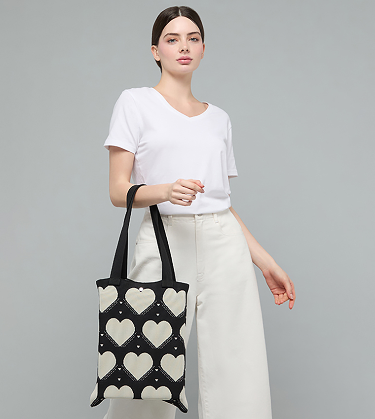 Patterned Shoulder Bag