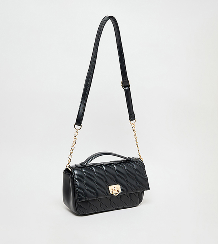 Quilted Top Handle Bag