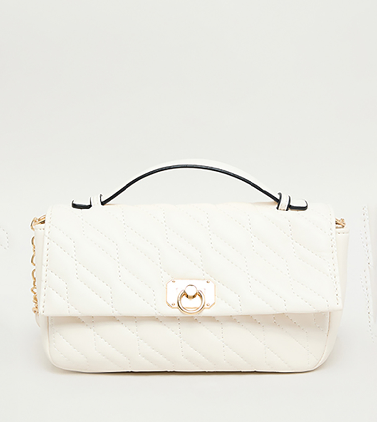 Quilted Top Handle Bag