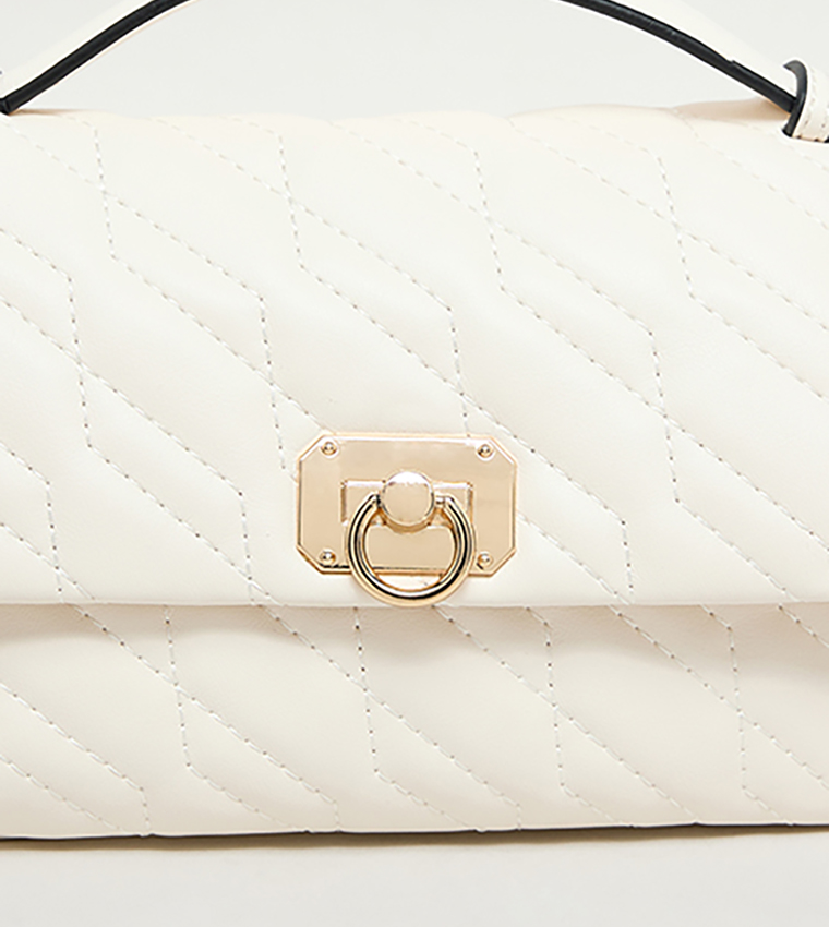Quilted Top Handle Bag