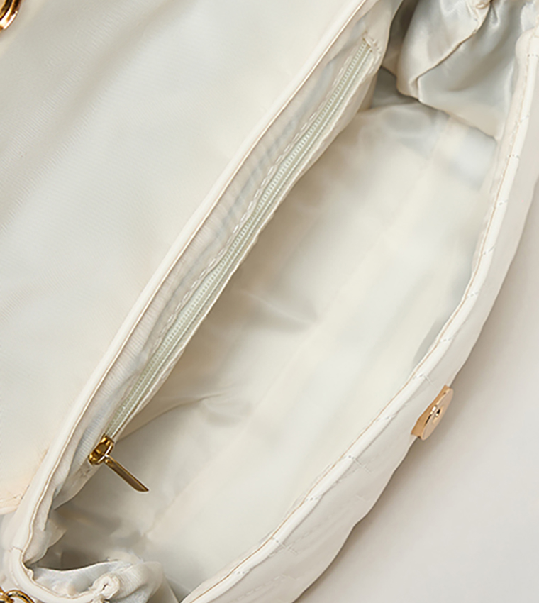 Quilted Top Handle Bag