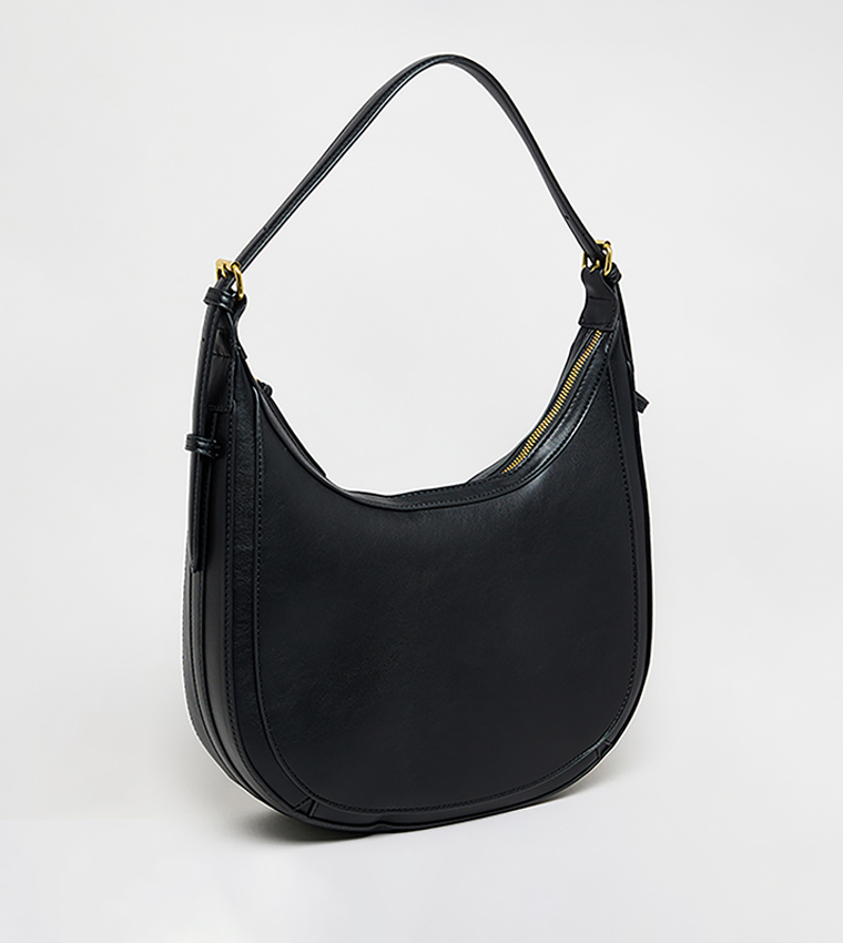 Solid Shoulder Bag