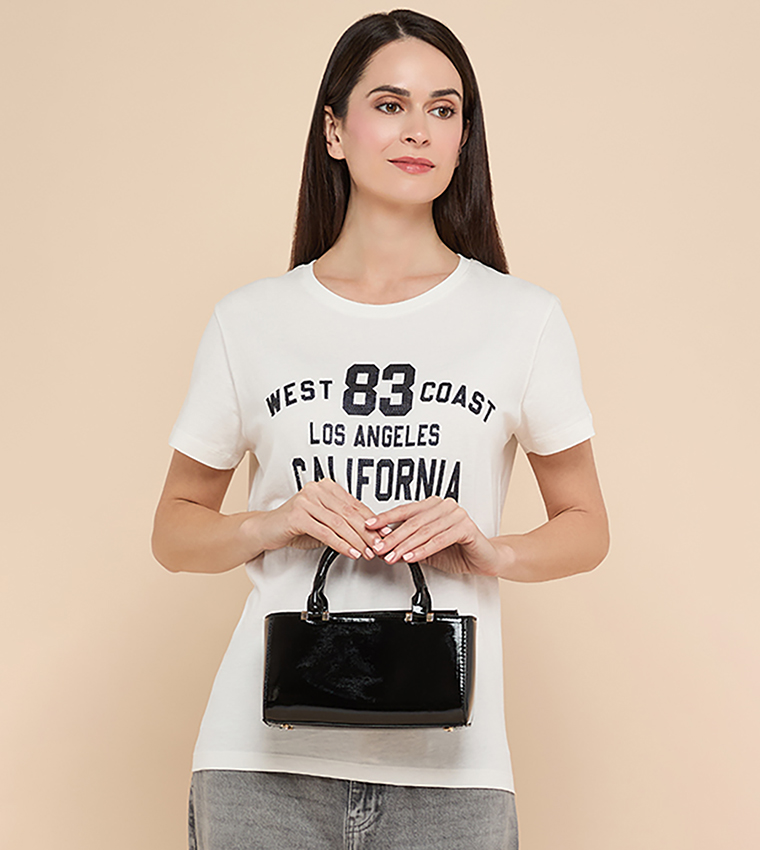 Textured Handheld Bag