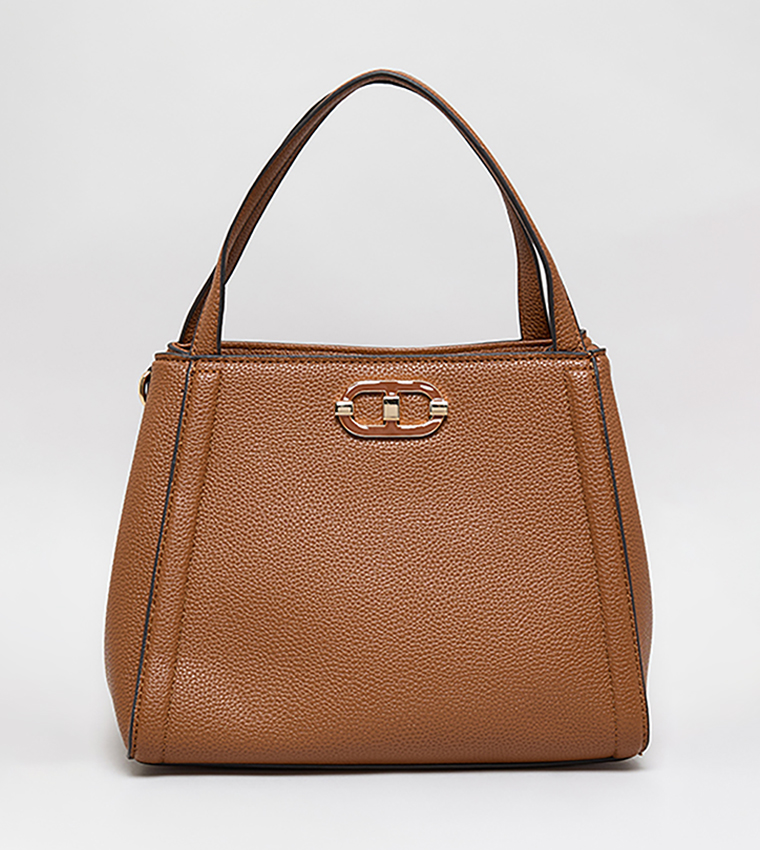 Textured Shoulder Bag