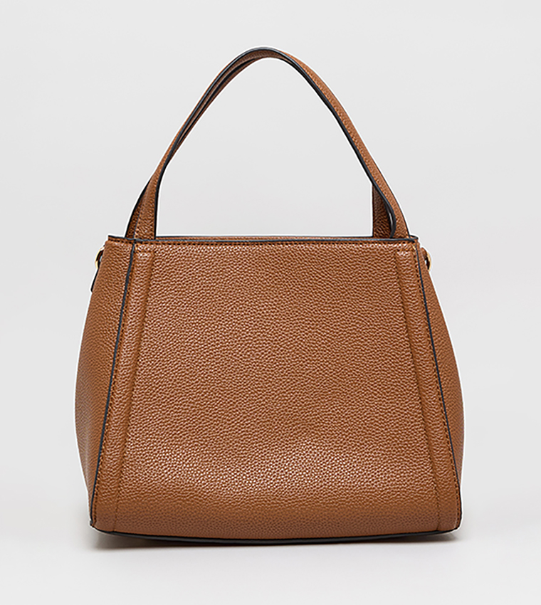 Textured Shoulder Bag