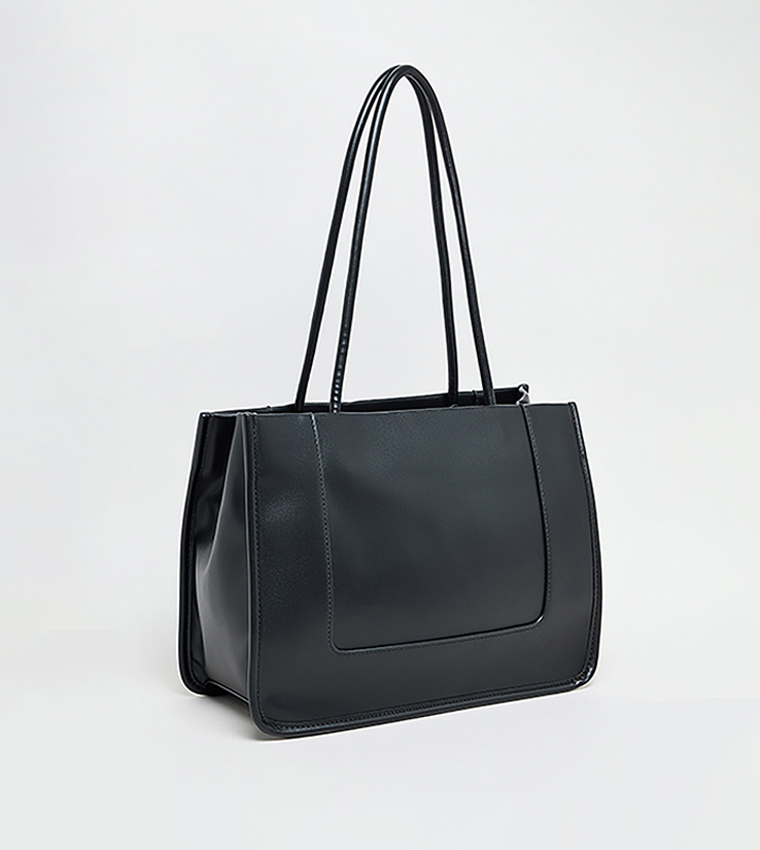 Solid Shoulder Bag