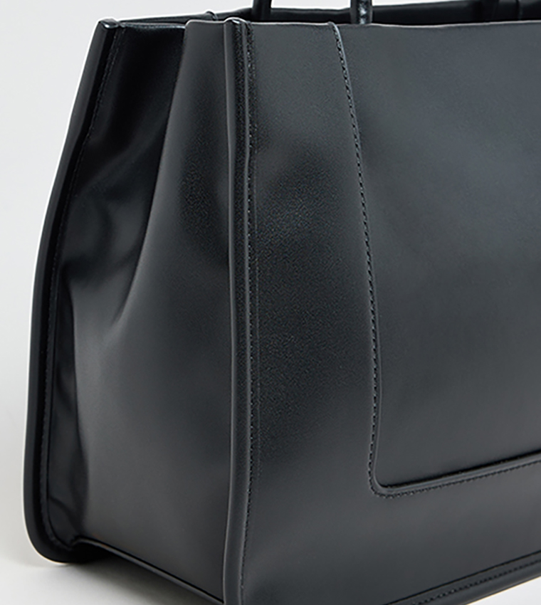 Solid Shoulder Bag