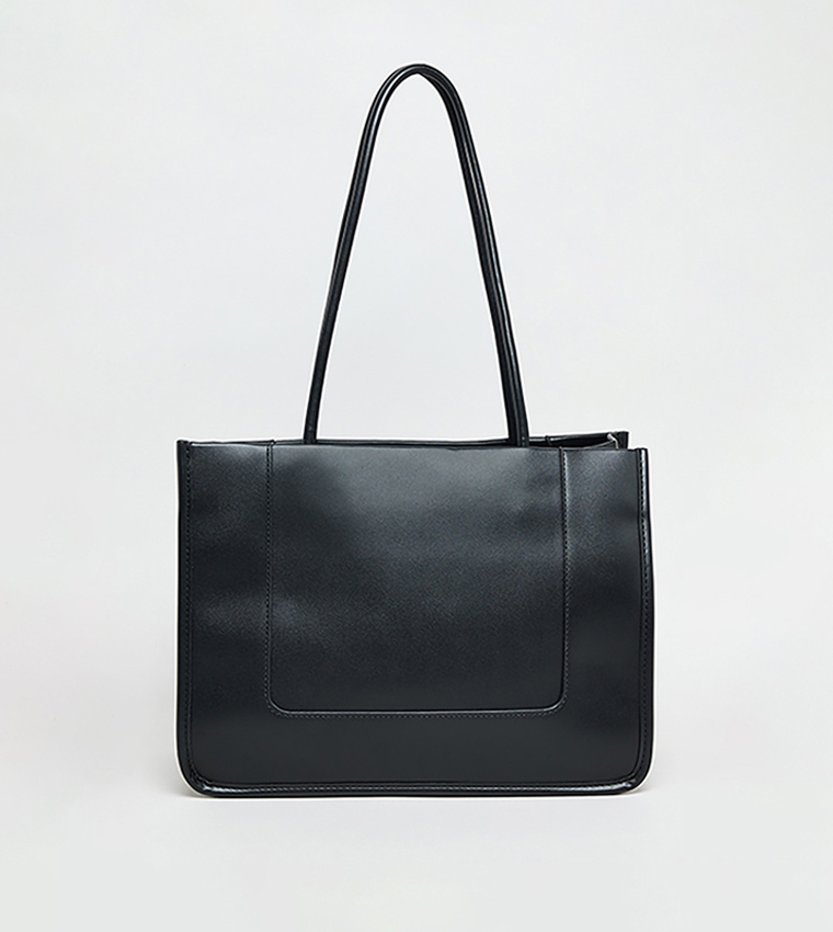 Solid Shoulder Bag