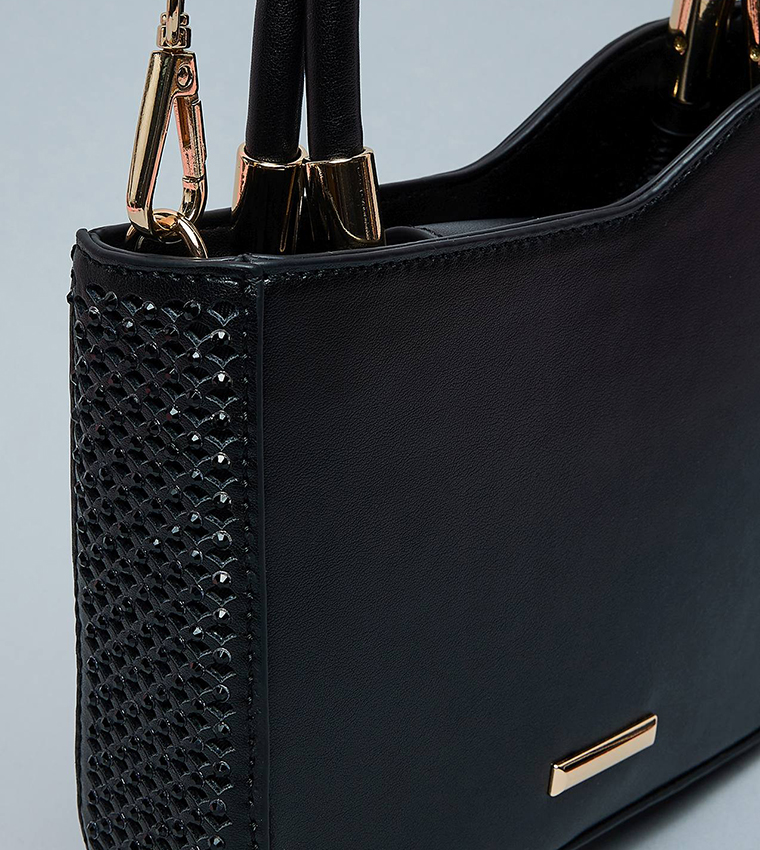 Embellished Handheld Bag