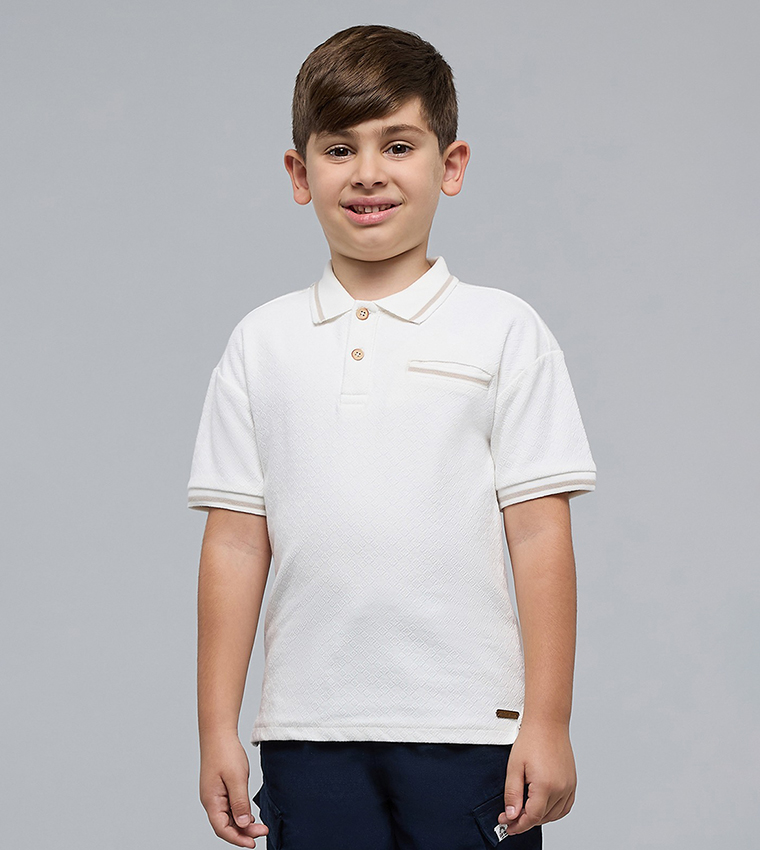 تيشيرت بولو كم قصير 