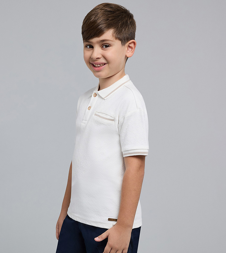 تيشيرت بولو كم قصير 