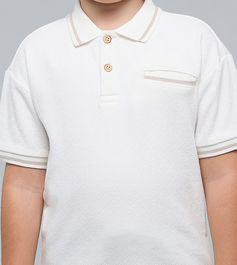 تيشيرت بولو كم قصير 