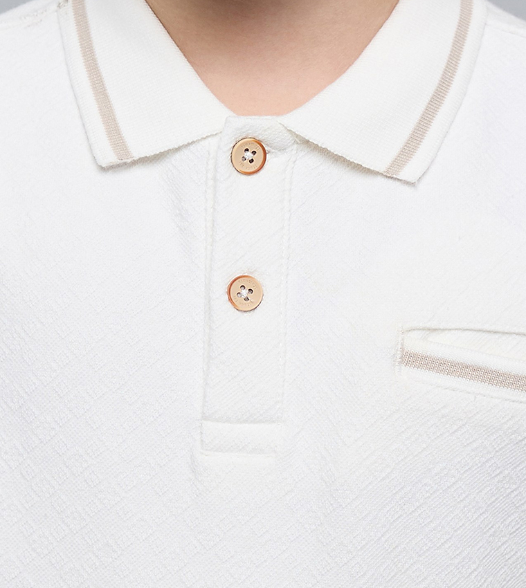 تيشيرت بولو كم قصير 