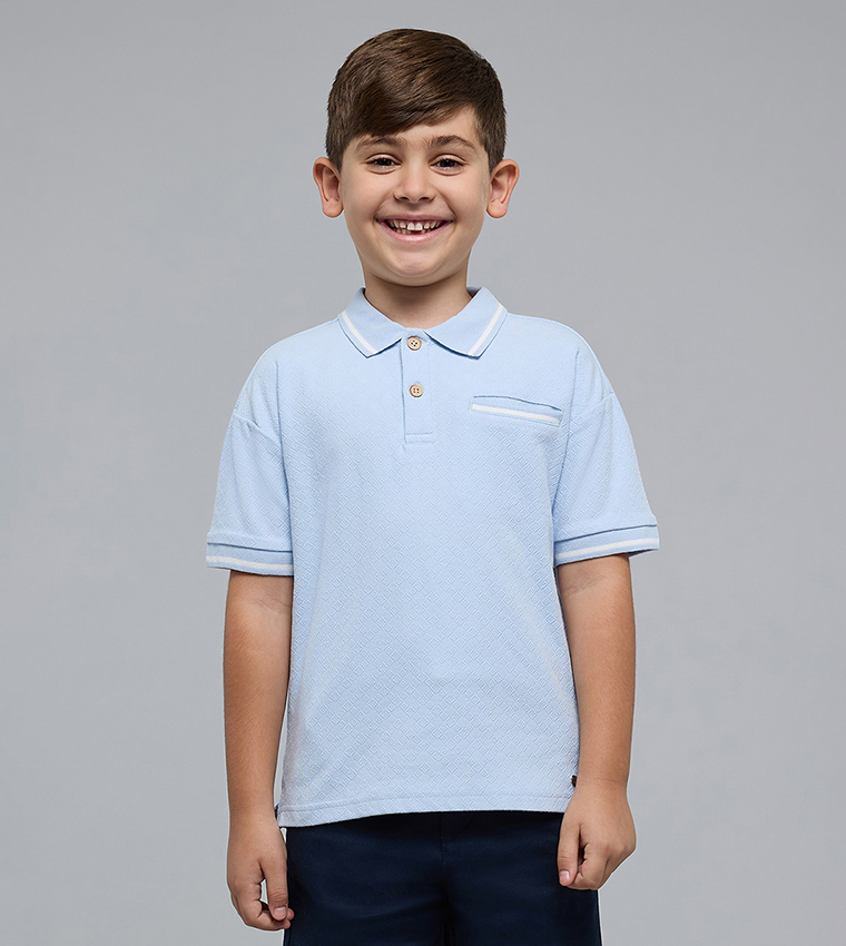 تيشيرت بولو كم قصير 