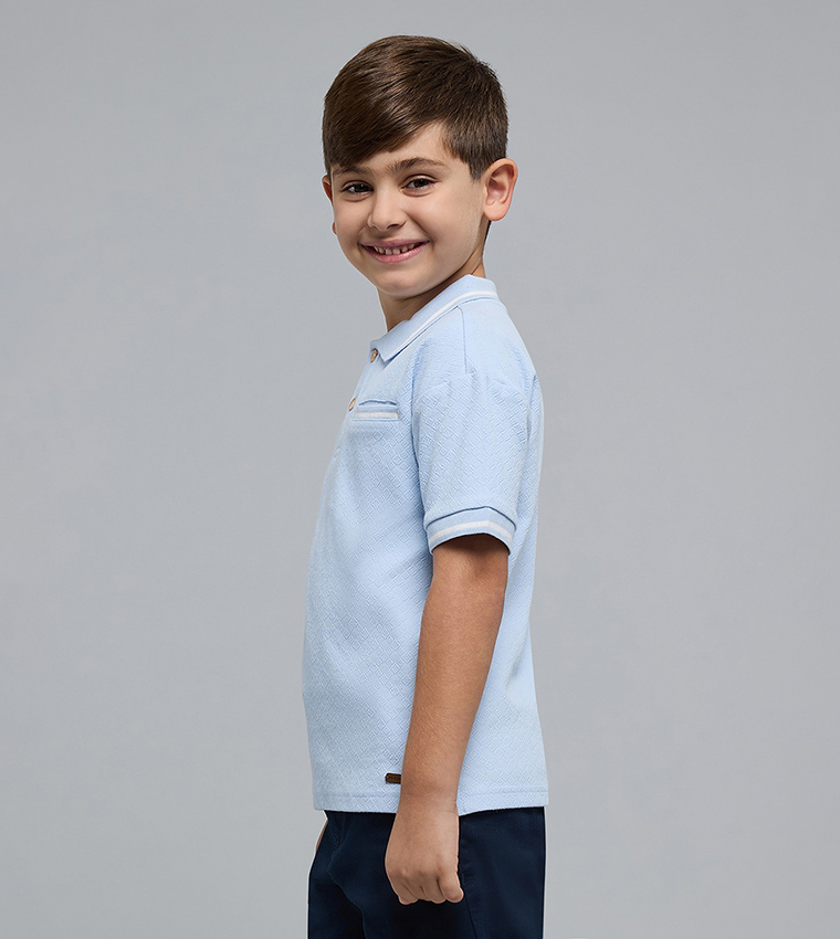 تيشيرت بولو كم قصير 