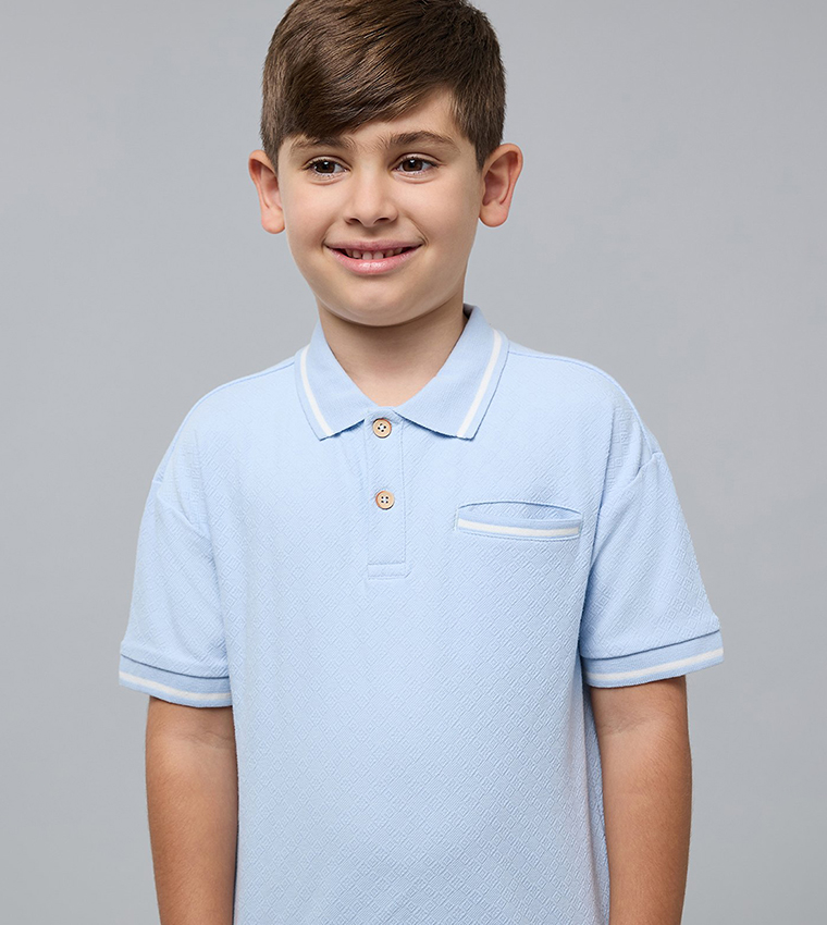 تيشيرت بولو كم قصير 