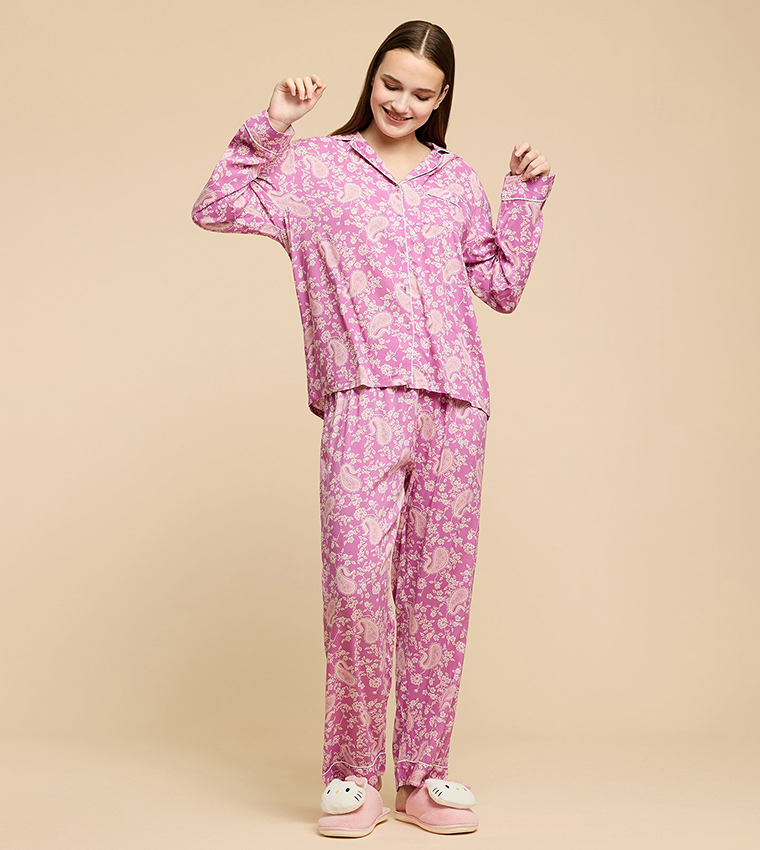 Printed Pyjama Set
