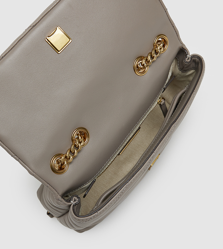 KIRA Chevron Convertible Shoulder Bag