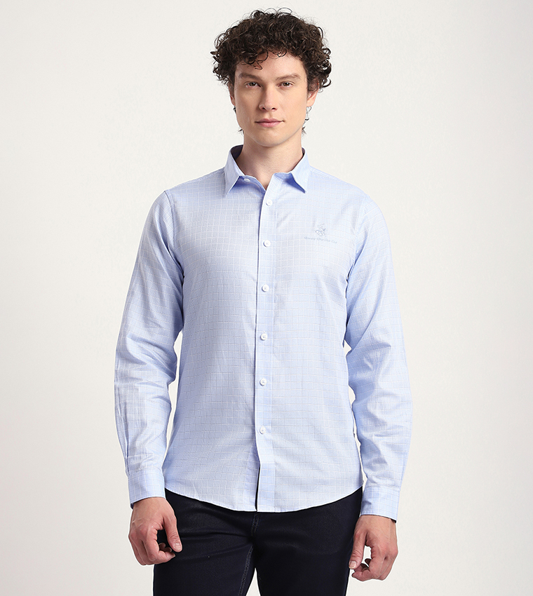 Plaid Long Sleeves Casual Shirt