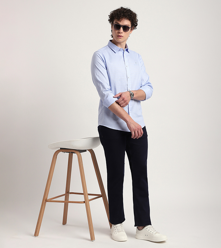 Plaid Long Sleeves Casual Shirt