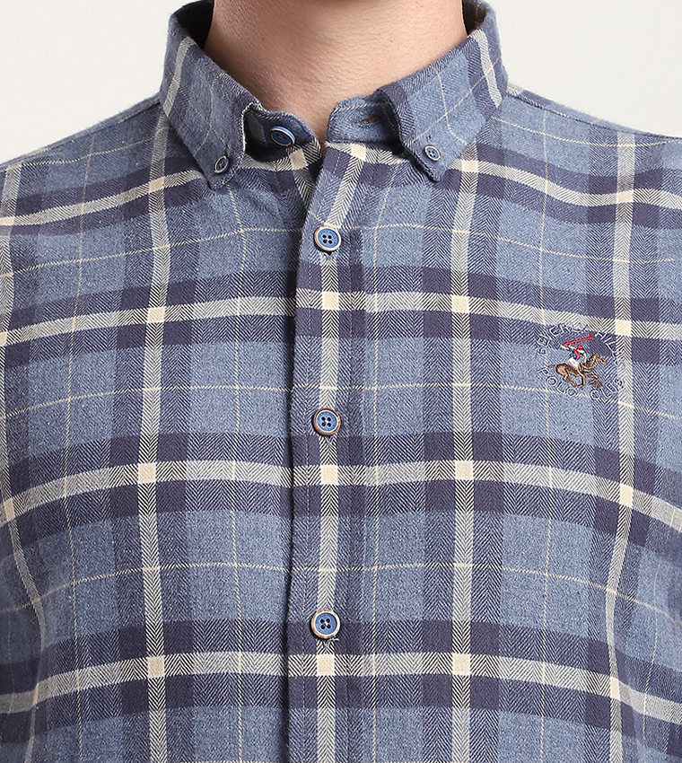Plaid Long Sleeves Casual Shirt