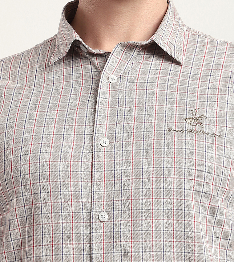 Plaid Long Sleeves Casual Shirt