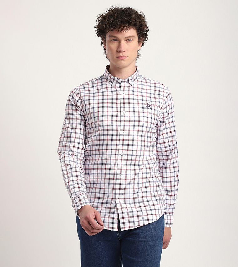 Plaid Long Sleeves Casual Shirt