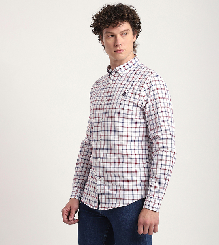 Plaid Long Sleeves Casual Shirt