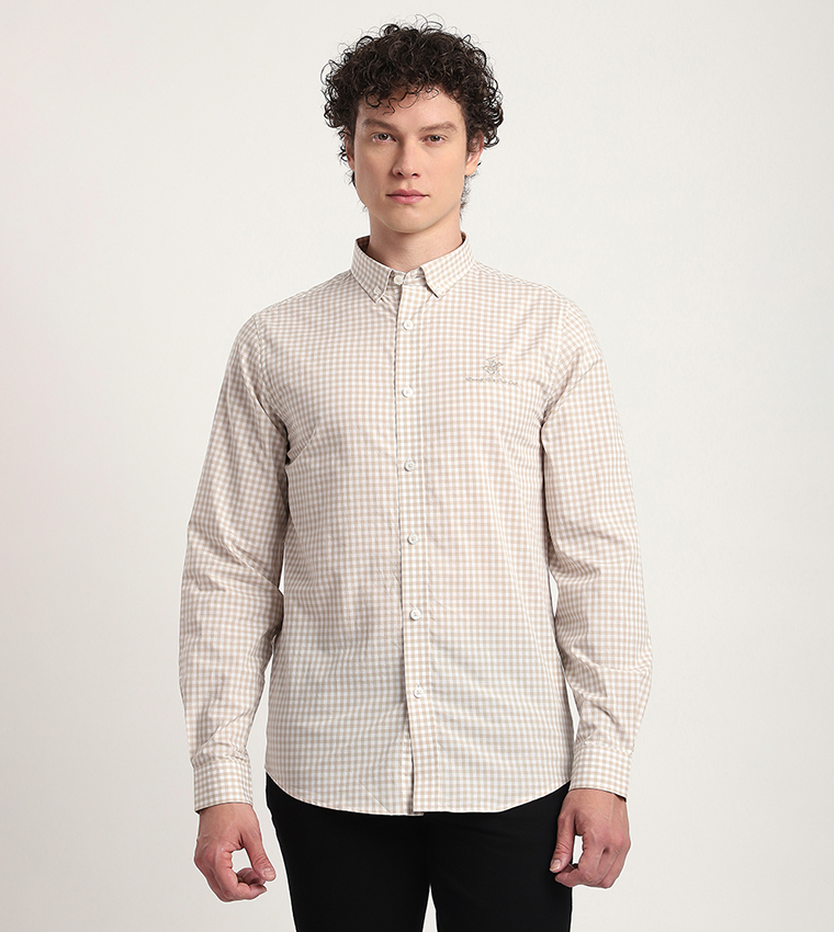 Plaid Long Sleeves Casual Shirt