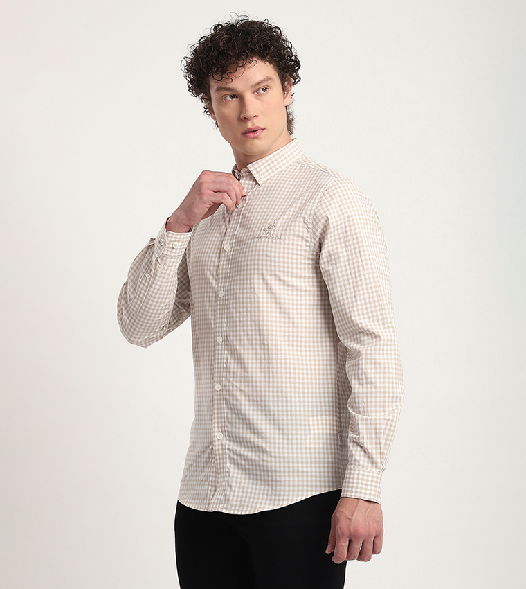 Plaid Long Sleeves Casual Shirt