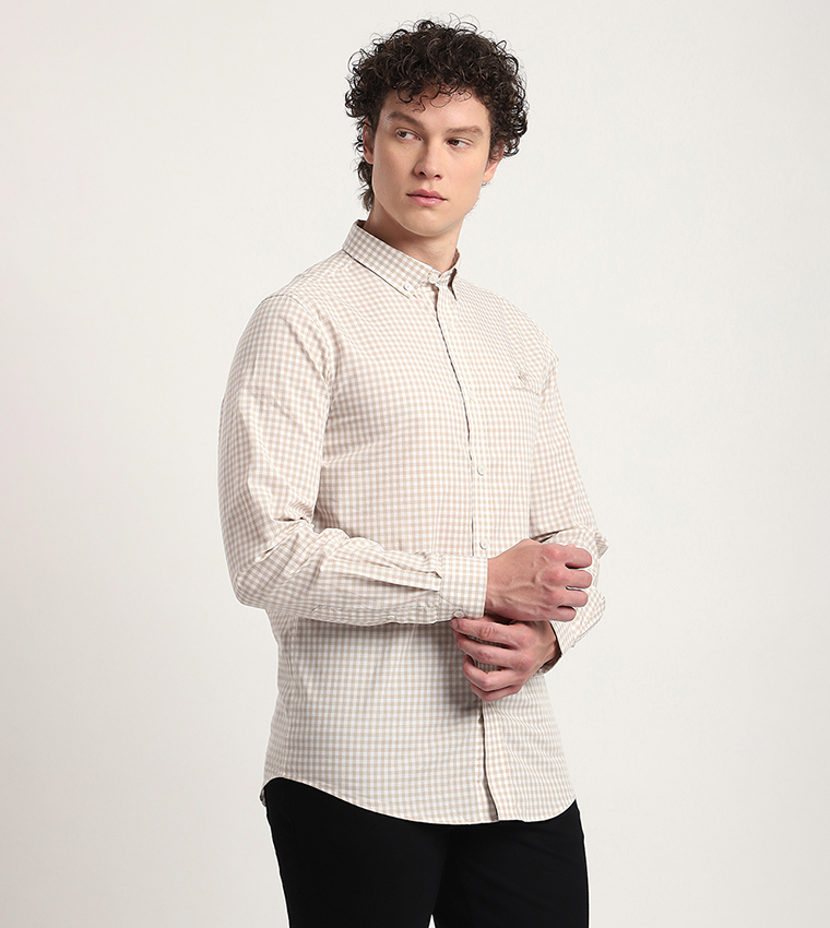 Plaid Long Sleeves Casual Shirt